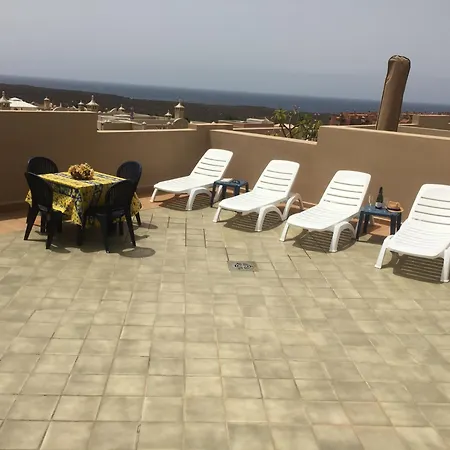 Terrazas Del Faro Luxe - Palm-mar- Vue Et Piscine- 8om2 De Terrasse Apartmán *